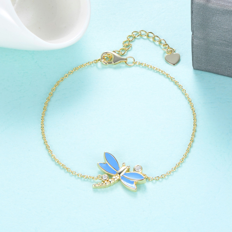 golden dragonfly bracelets