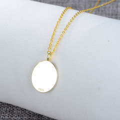outer space star pendant necklace