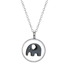 Animal elephant pendant necklace