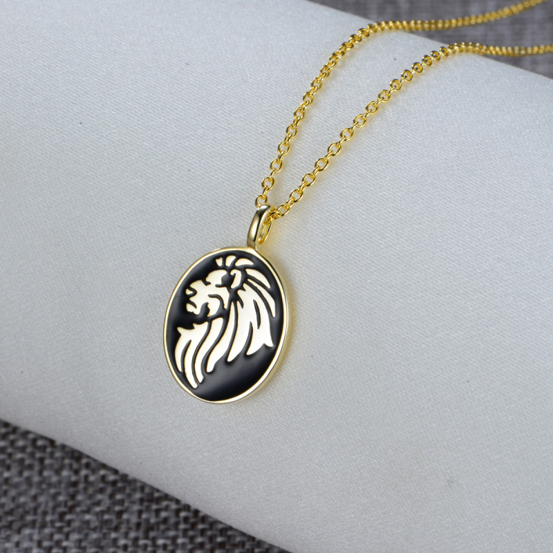 lion pendant necklace
