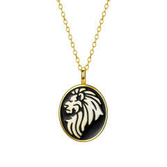 lion pendant necklace