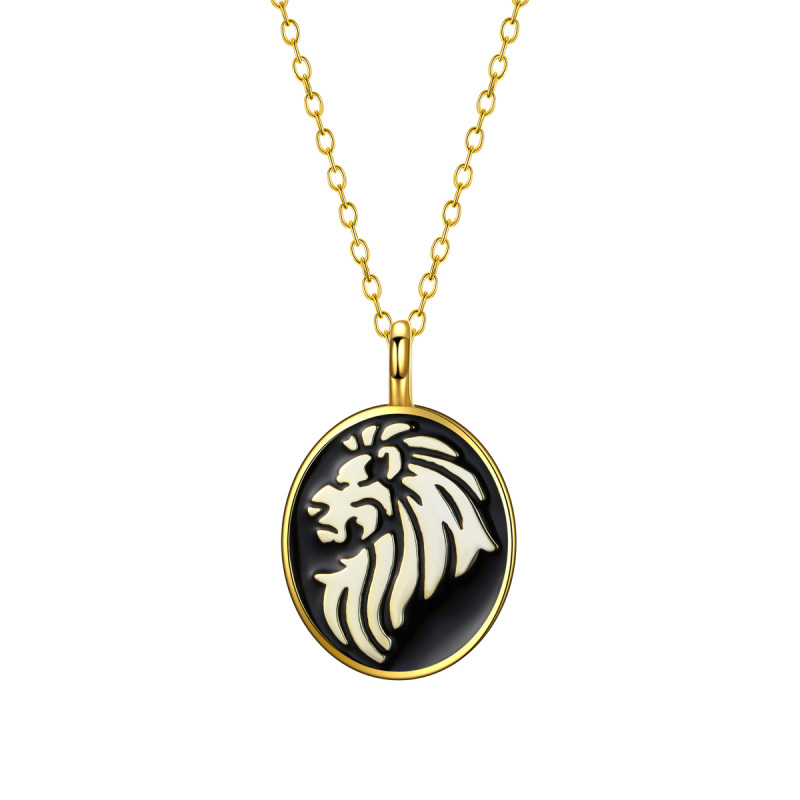 lion pendant necklace