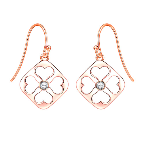 Four Leaf Clover HooK Earrings