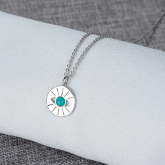 evil eye pendant necklace