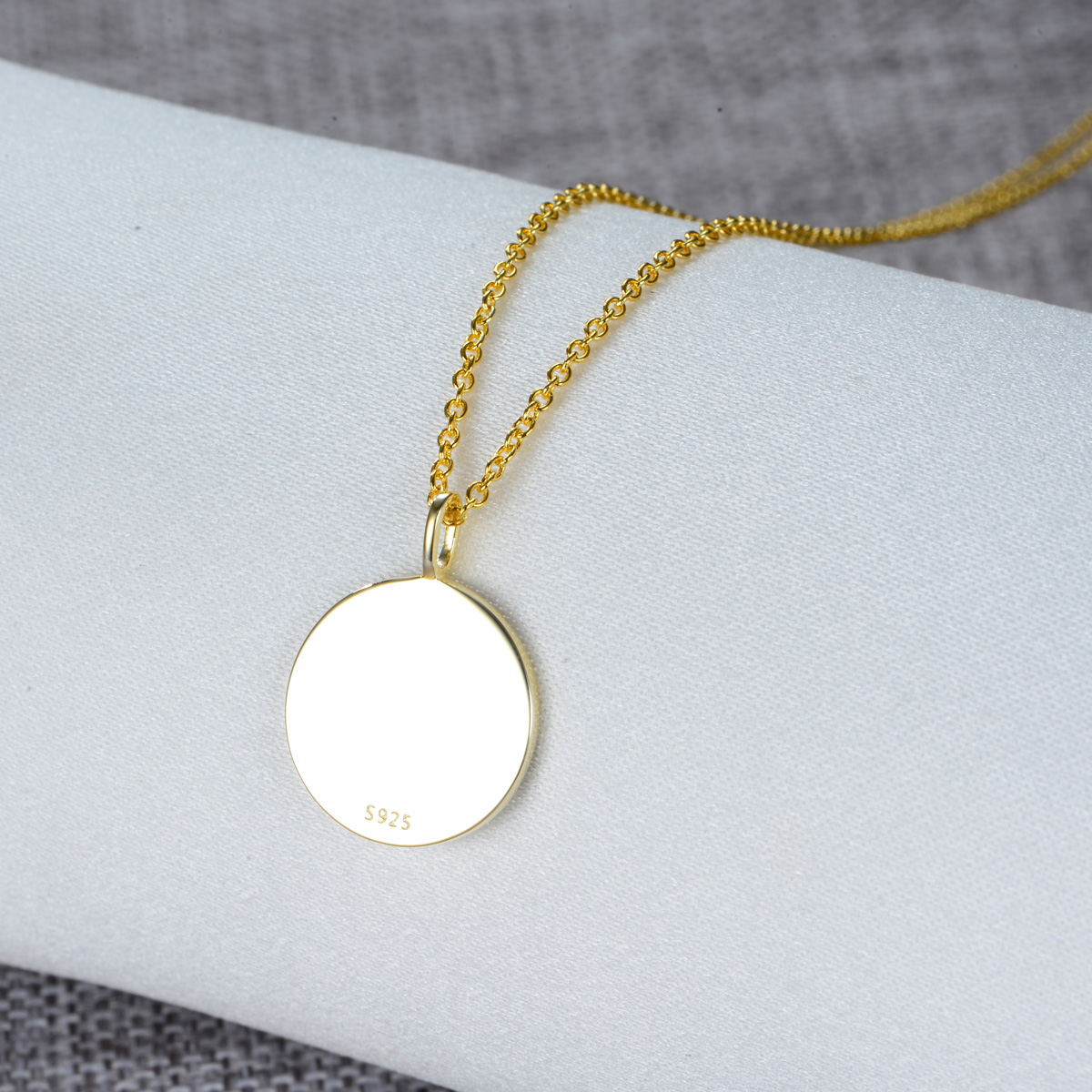 leopard coin pendant necklace