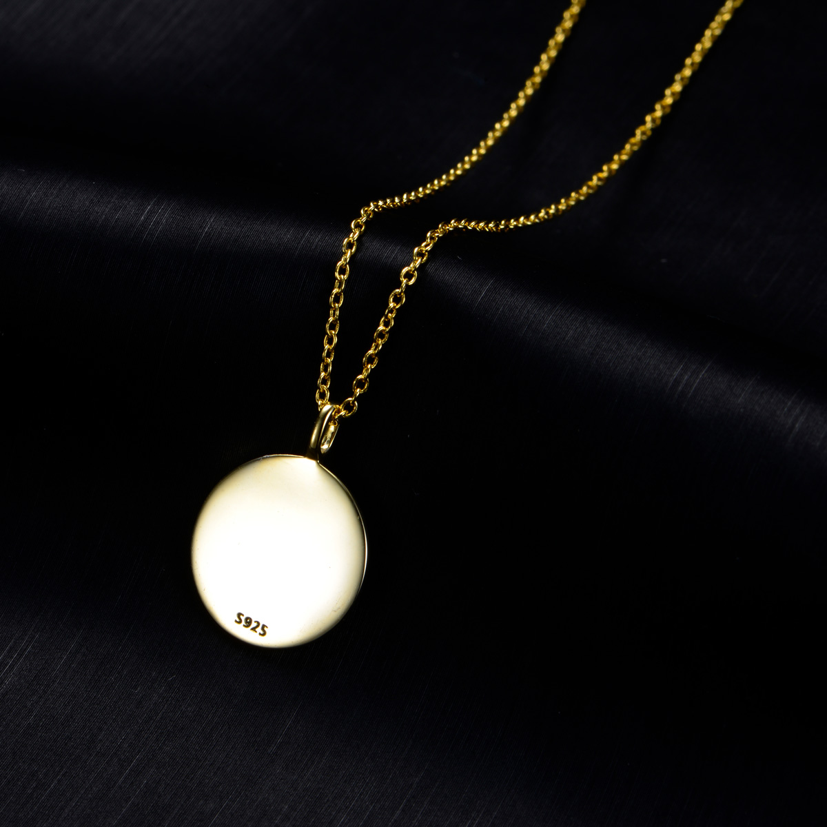 owl coin pendant necklace