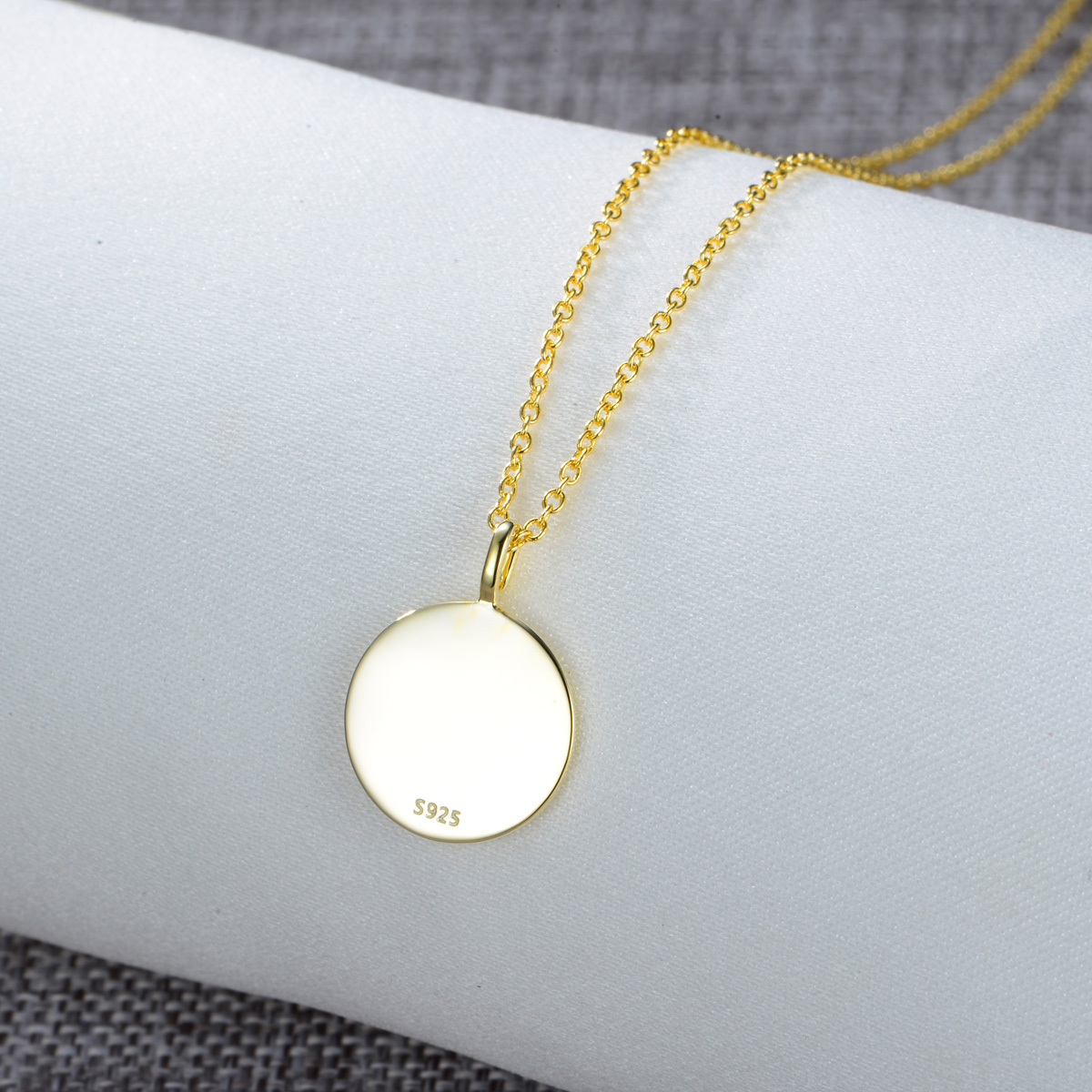 compass rose enamel pendant necklace