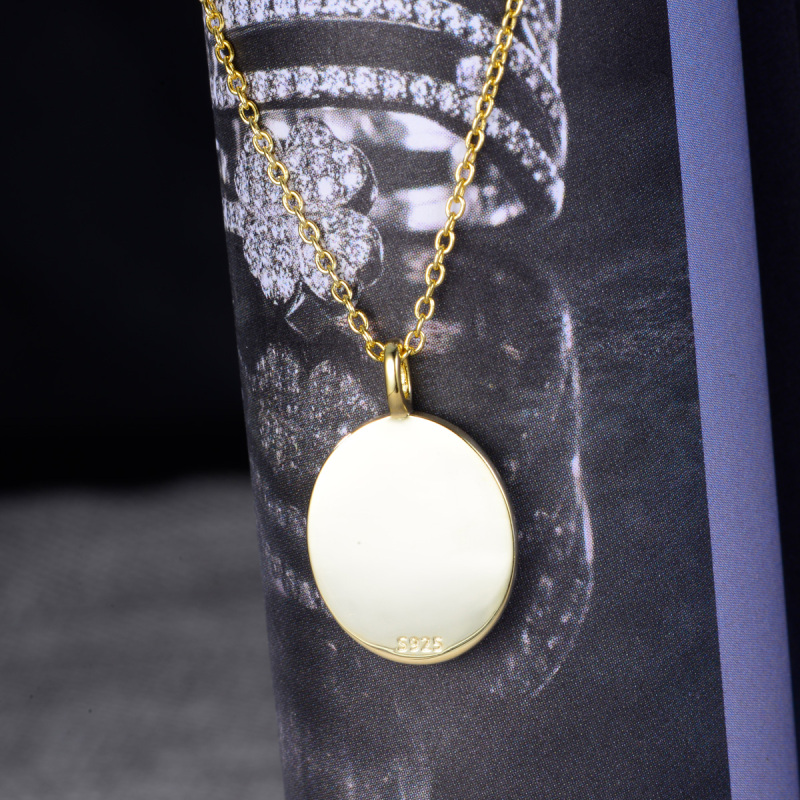 outer space star pendant necklace