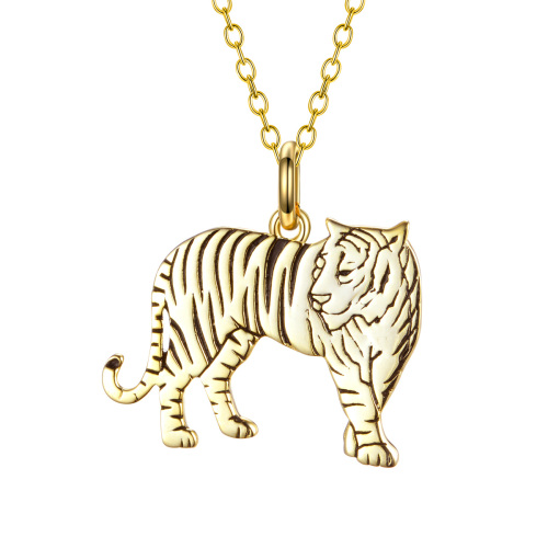 tiger pendant necklace