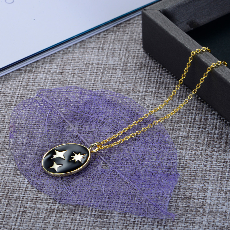 bright star pendant necklace
