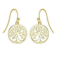 tree of life hook earrings