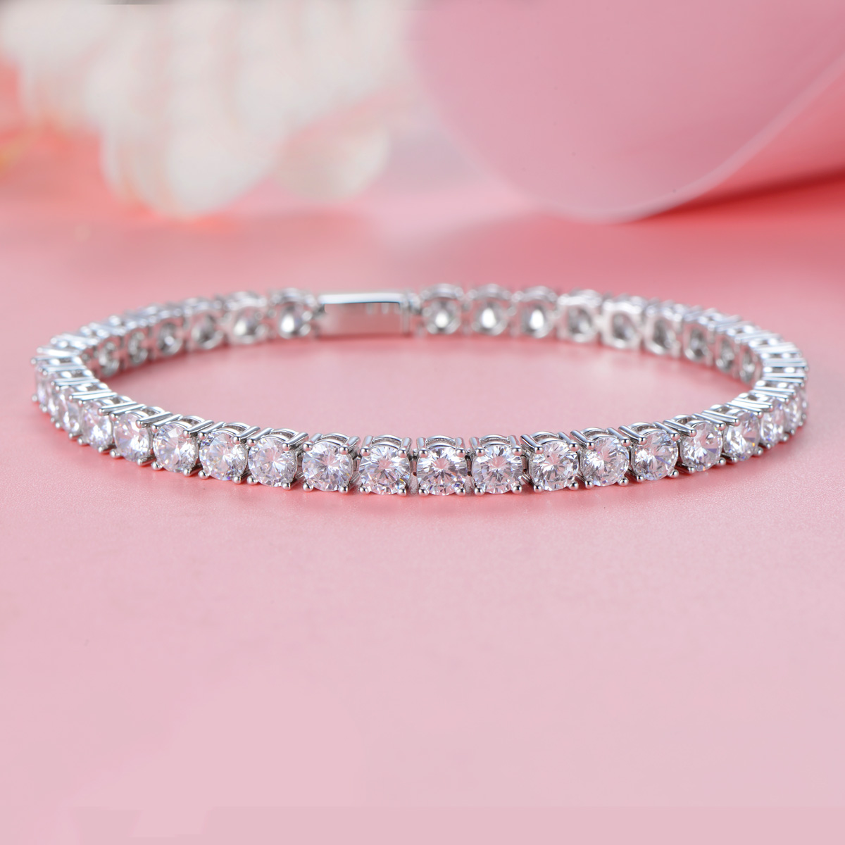 4mm AAA CZ Tennis Bracelet