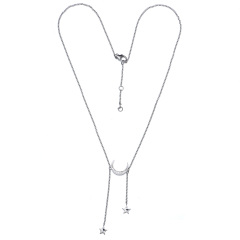 moon and star necklace