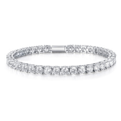4mm AAA CZ Tennis Bracelet