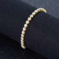 4mm AAA CZ Tennis Bracelet