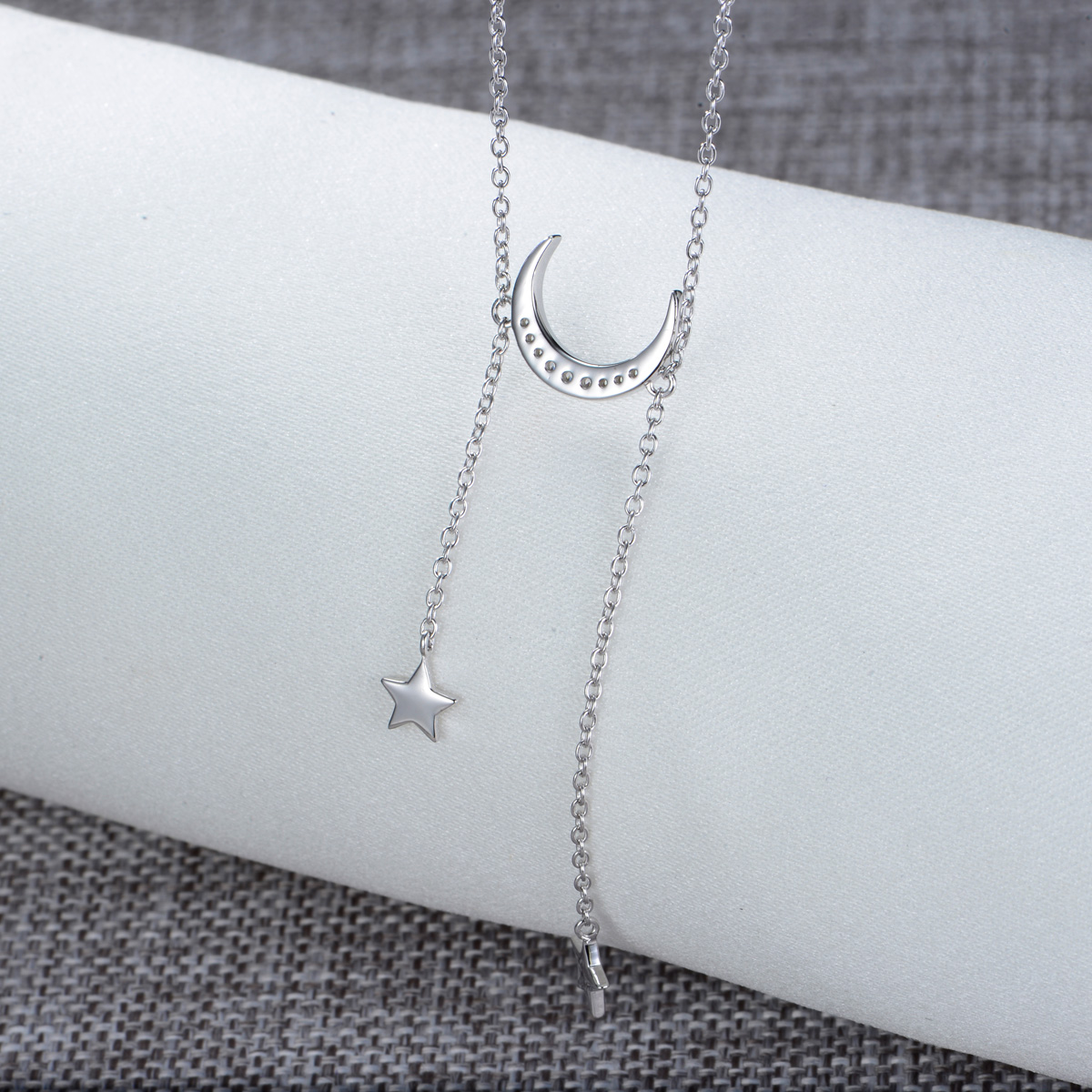 moon and star necklace