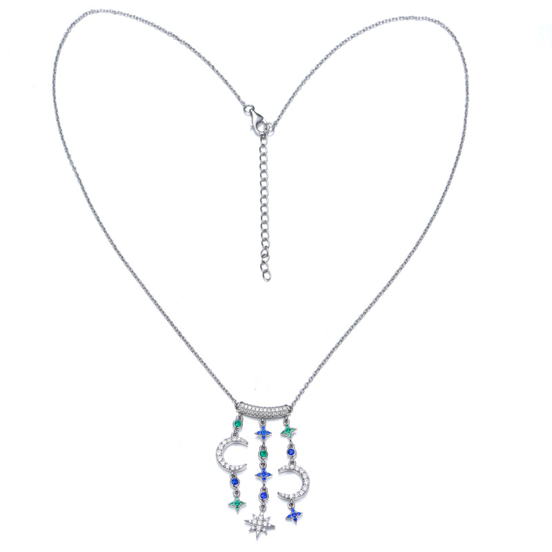moon star necklace