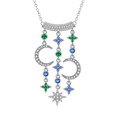 moon star necklace