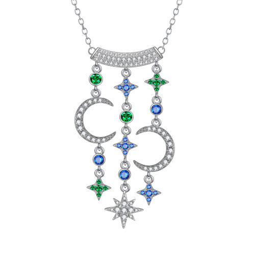 moon star necklace