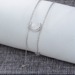 moon and star necklace