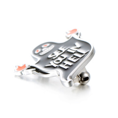 See You In Hell Brooch