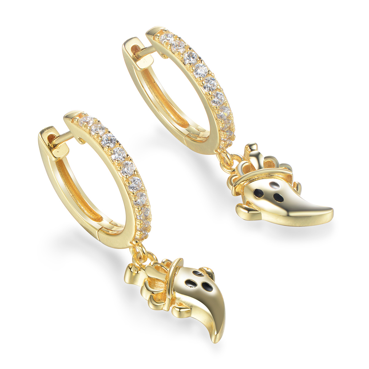 Ghost King Earrings