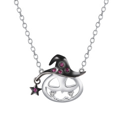 Magic Pumpkin Ghost Necklace