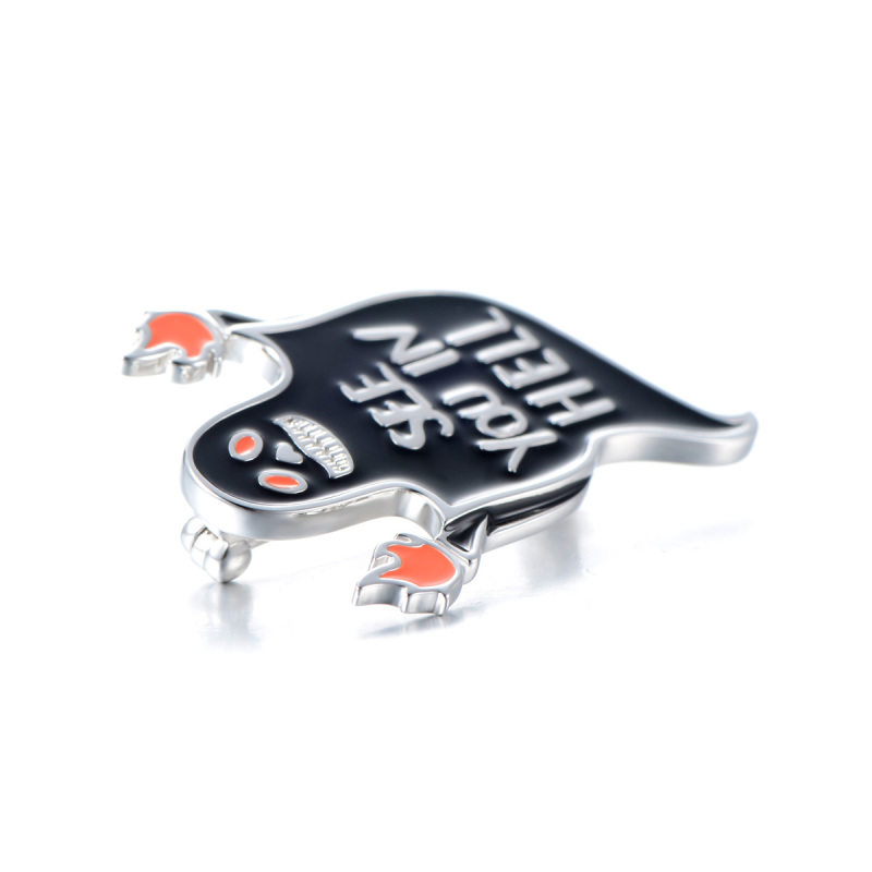 See You In Hell Brooch