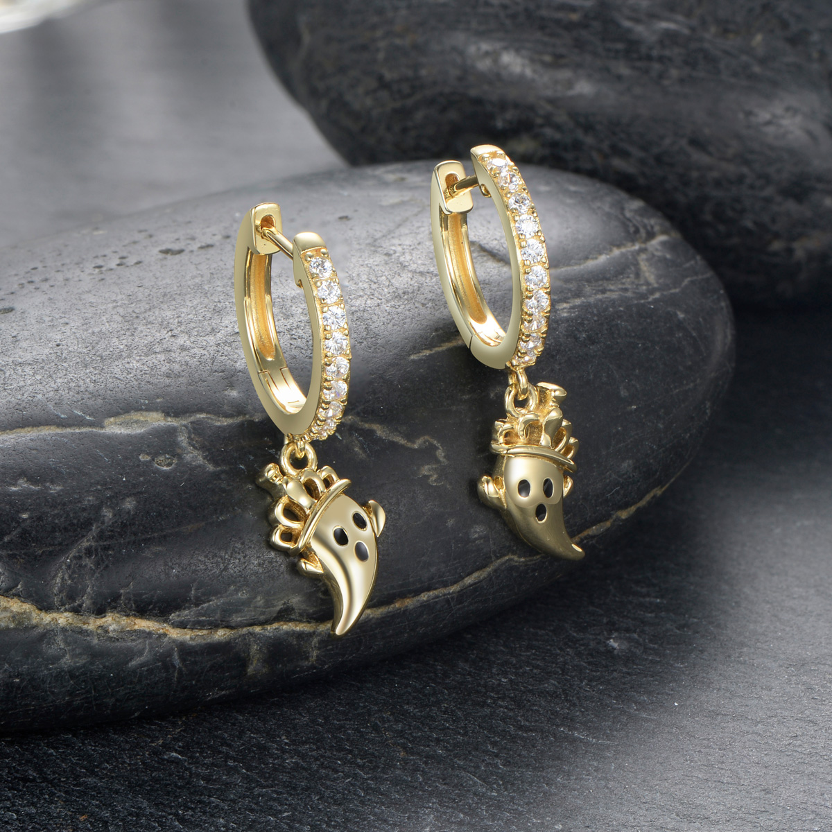 Ghost King Earrings