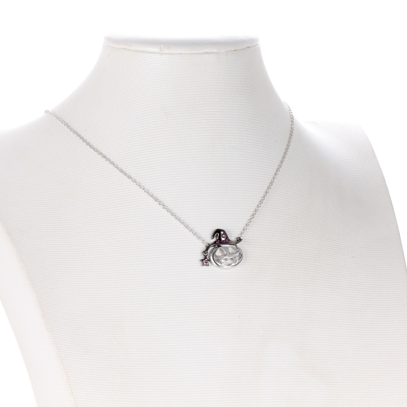 Magic Pumpkin Ghost Necklace