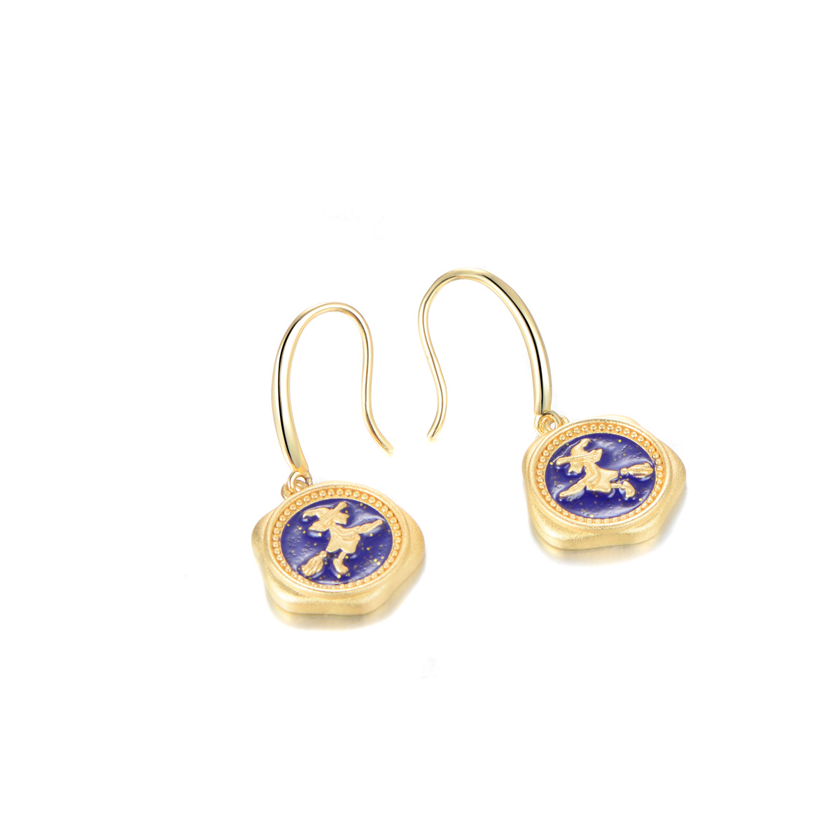 witch hook earrings