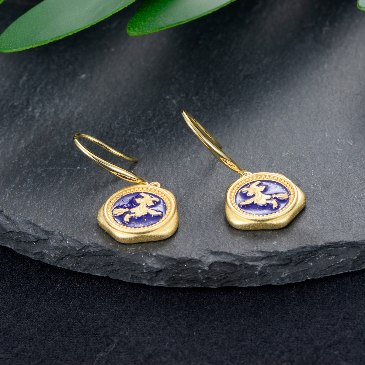 witch hook earrings