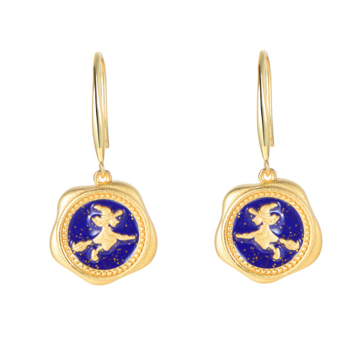 witch hook earrings
