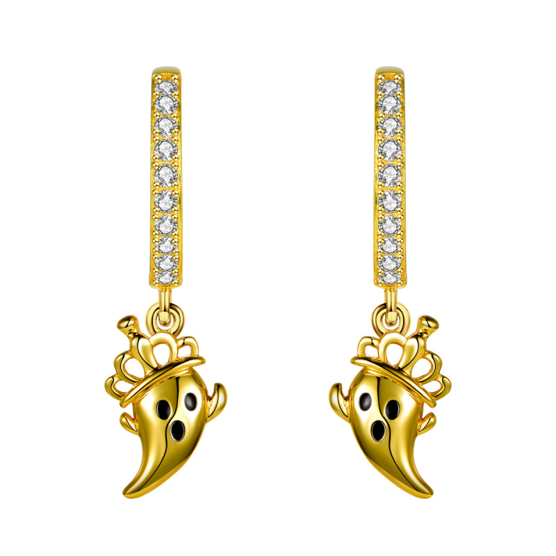 Ghost King Earrings