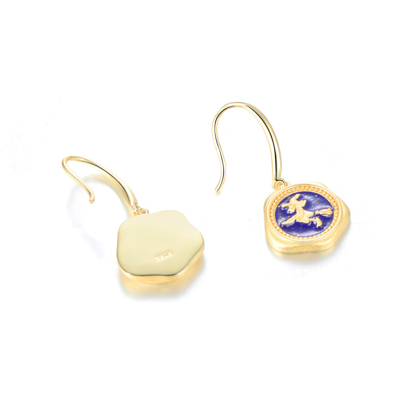 witch hook earrings