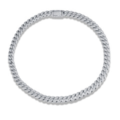 Cuban Link Chain Iced Out Necklace 10mm