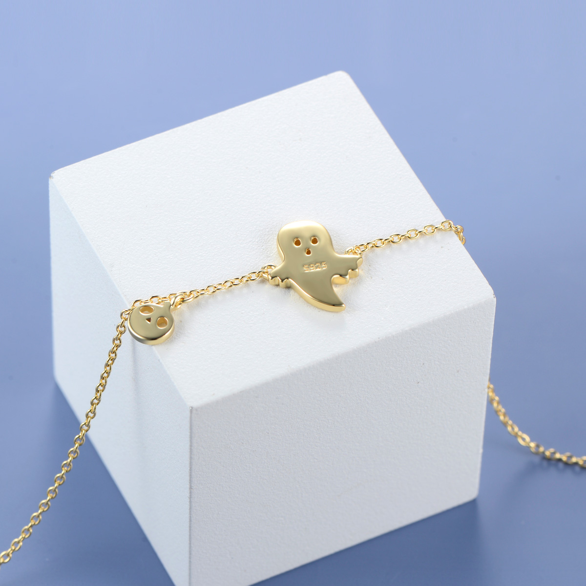 pumpkin head ghost bracelets