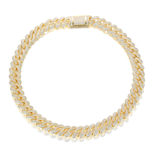 14mm Cuban Link Chain 18K Gold Plated