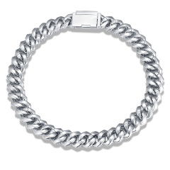 19mm Cuban Link Chain Necklace AAA CZ