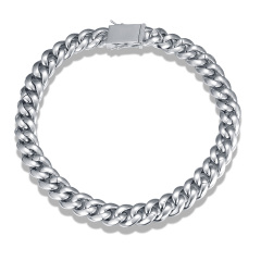 Cuban Link Chain Iced Out Necklace 18mm