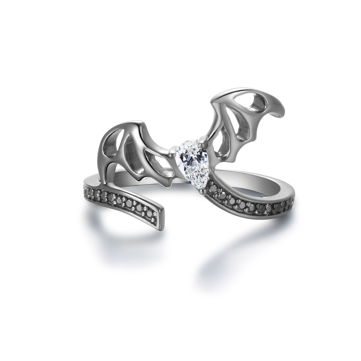 Bat in the dark open ring