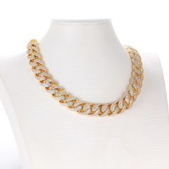 18K Gold Plated Cuban Link Chain 13mm