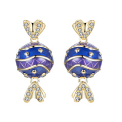 Christmas Sweet Candy Studs Earrings