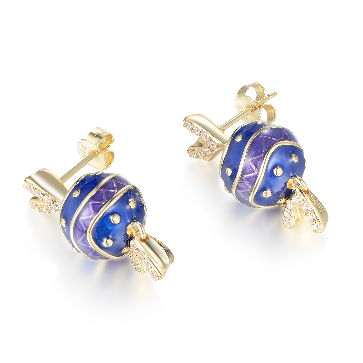 Christmas Sweet Candy Studs Earrings