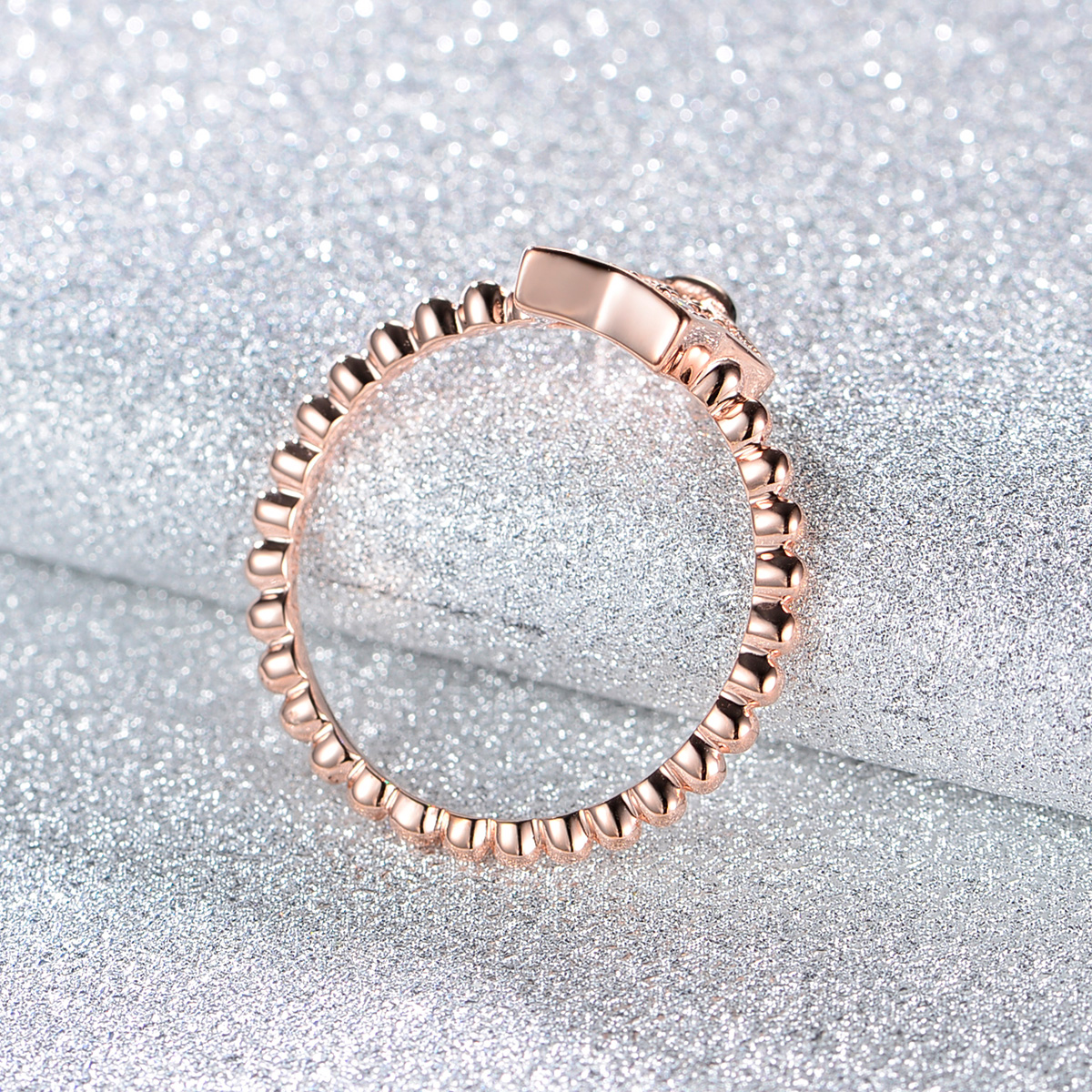 Christmas Hat Star Ring