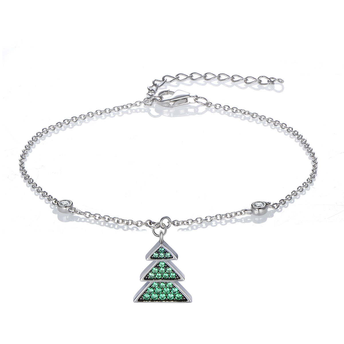 Christmas fir tree bracelets