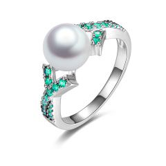 Christmas Pearl Ring