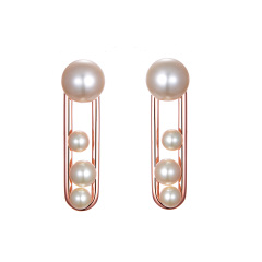 pearl studs earrings