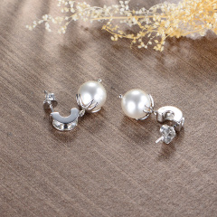 pearl studs earrings