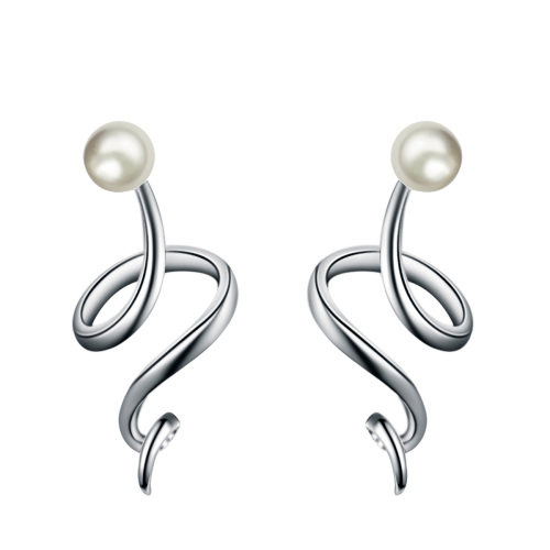 Pearl studs earrings